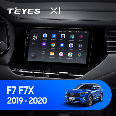 Штатная магнитола TEYES X1 9.0" 2 Gb для Haval F7 2019-2020
