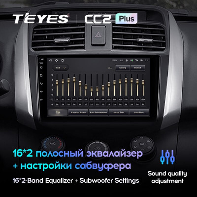 Штатная магнитола TEYES CC2 Plus 9.0" 4 Gb для Lifan X60 2012-2018