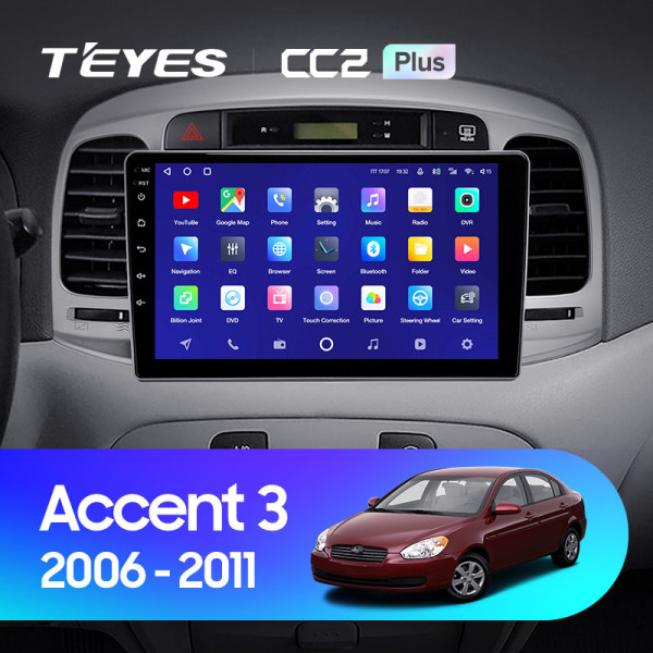 Штатная магнитола TEYES CC2 Plus 9.0