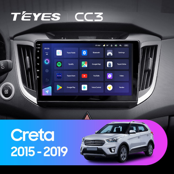 Штатная магнитола TEYES CC3 10.2