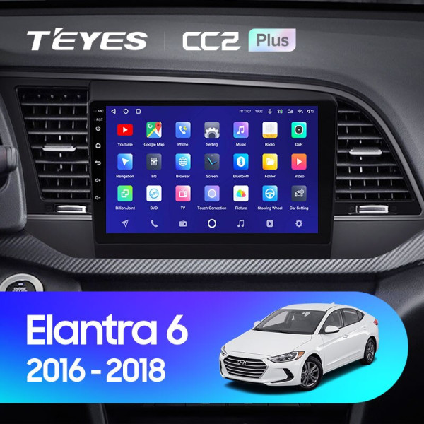 Штатная магнитола TEYES CC2 Plus 9.0