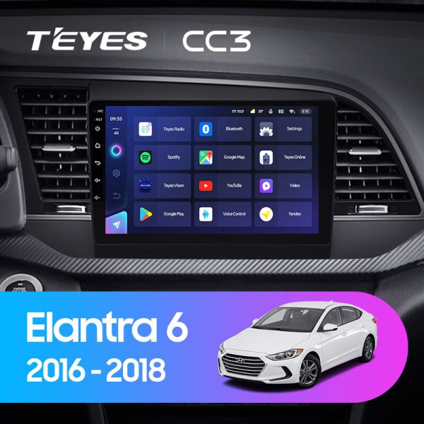 Штатная магнитола TEYES CC3 9.0
