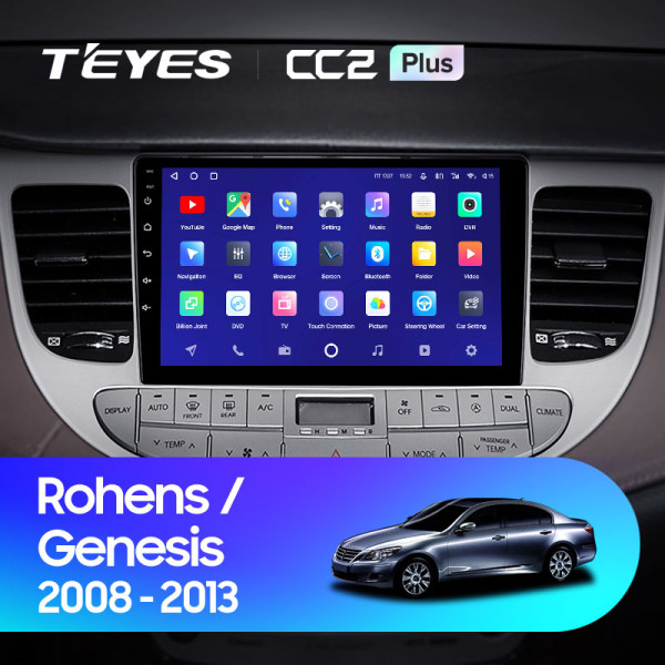Штатная магнитола TEYES CC2 Plus 9.0