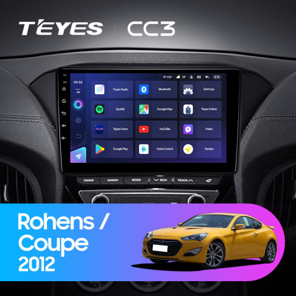 Штатная магнитола TEYES CC3 9.0