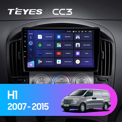 Штатная магнитола TEYES CC3 9.0" 4 Gb для Hyundai H-1 2008-2015 B