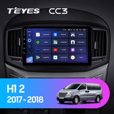 Штатная магнитола TEYES CC3 9.0" 6 Gb для Hyundai H-1 2017-2018 B