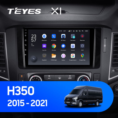 Штатная магнитола TEYES X1 9.0" 2 Gb для Hyundai H350 2015-2021