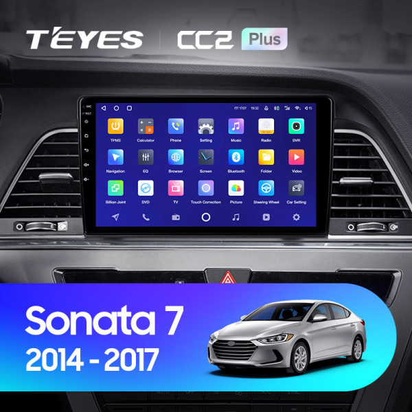 Штатная магнитола TEYES CC2 Plus 9.0