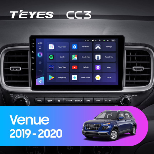 Штатная магнитола TEYES CC3 10.2
