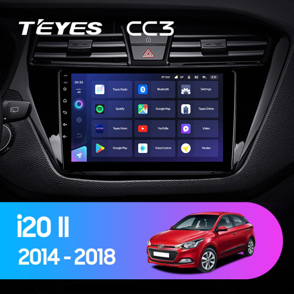 Штатная магнитола TEYES CC3 9.0