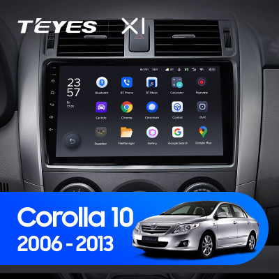 Штатная магнитола TEYES X1 9.0" 2 Gb для Hyundai i30 2007-2012 B
