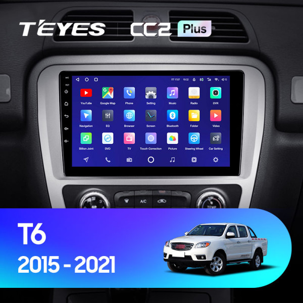 Штатная магнитола TEYES CC2 Plus 9.0