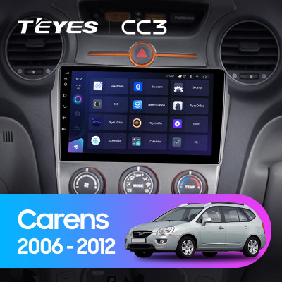 Штатная магнитола TEYES CC3 9.0" 6 Gb для Kia Carens 2006-2012 B