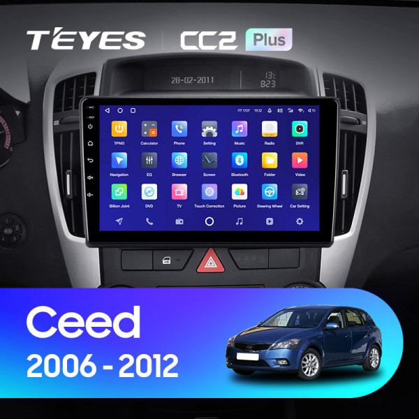 Штатная магнитола TEYES CC2 Plus 9.0