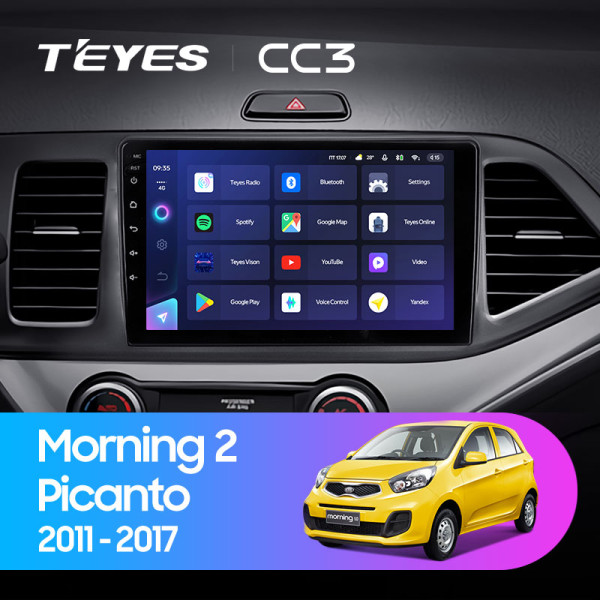 Штатная магнитола TEYES CC3 9.0