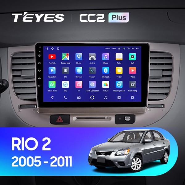Штатная магнитола TEYES CC2 Plus 9.0
