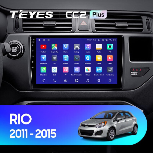 Штатная магнитола TEYES CC2 Plus 3 Gb для Kia Rio K3 2011-2015 A