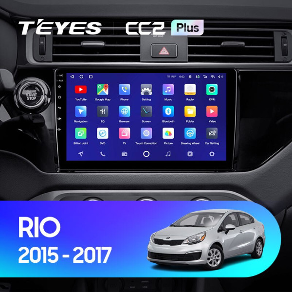 Штатная магнитола TEYES CC2 Plus 9.0
