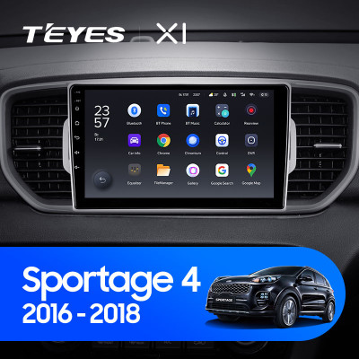 Штатная магнитола TEYES X1 9.0" 2 Gb для Kia Sportage 2016-2018 B