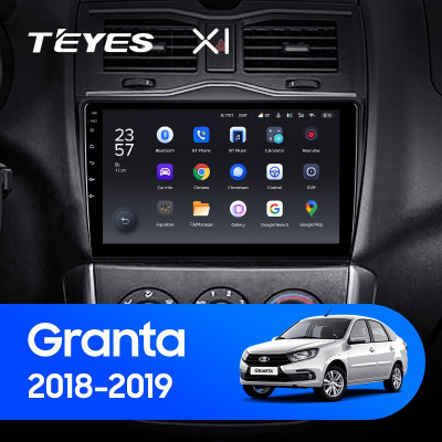 Штатная магнитола TEYES X1 9.0" 2 Gb для Lada Granta 2018-2019 B
