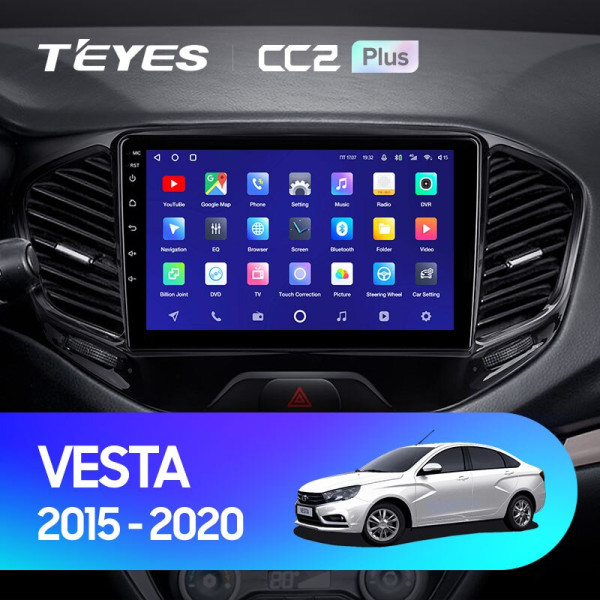 Штатная магнитола TEYES CC2 Plus 9.0