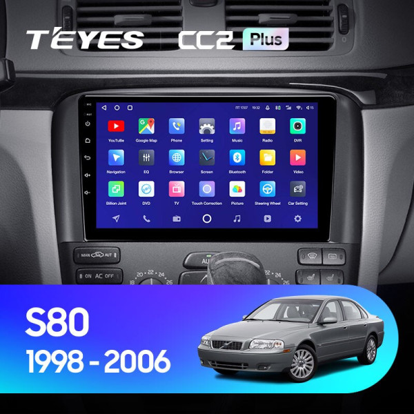 Штатная магнитола TEYES CC2 Plus 9.0
