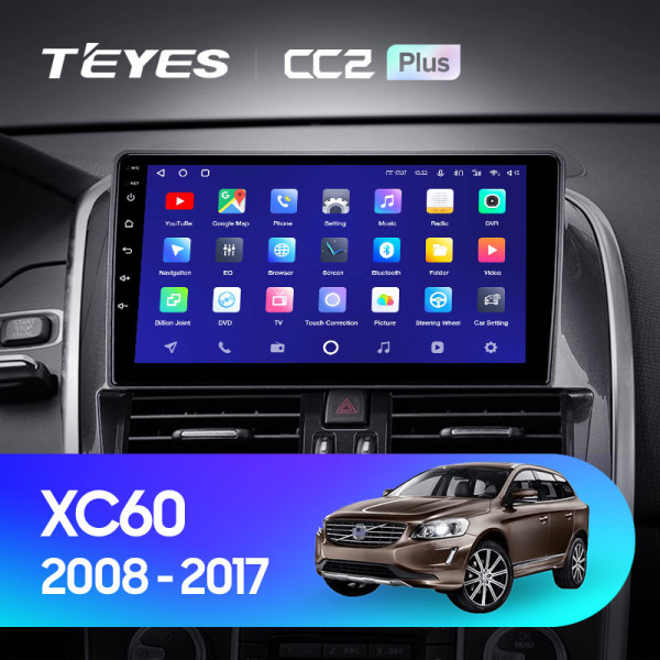 Штатная магнитола TEYES CC2 Plus 9.0