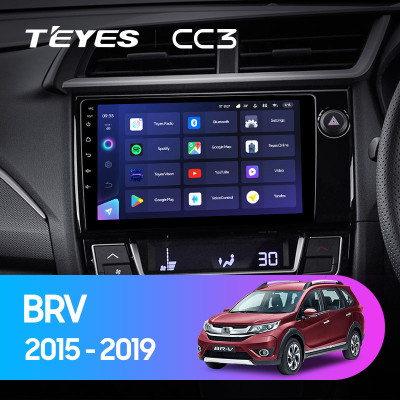 Штатная магнитола TEYES CC3 9.0" 6 Gb для Honda BRV 2015-2019