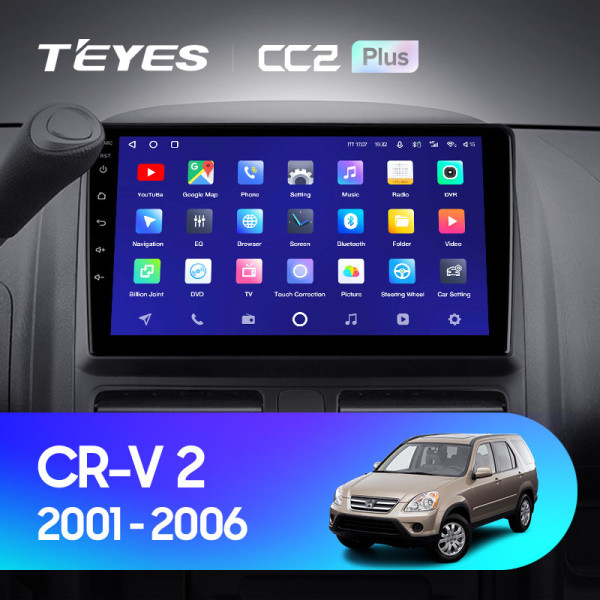 Штатная магнитола TEYES CC2 Plus 9.0