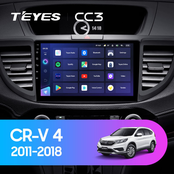 Штатная магнитола TEYES CC3 9.0