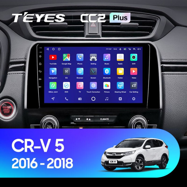 Штатная магнитола TEYES CC2 Plus 9.0