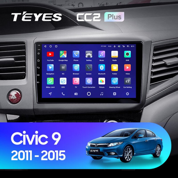 Штатная магнитола TEYES CC2 Plus 9.0