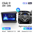 Штатная магнитола TEYES CC2 Plus 9.0