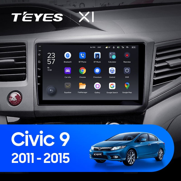 Штатная магнитола TEYES X1 9.0