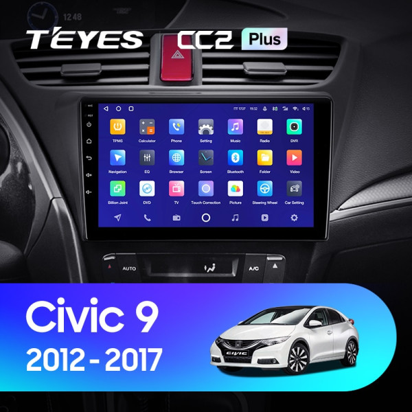 Штатная магнитола TEYES CC2 Plus 9.0