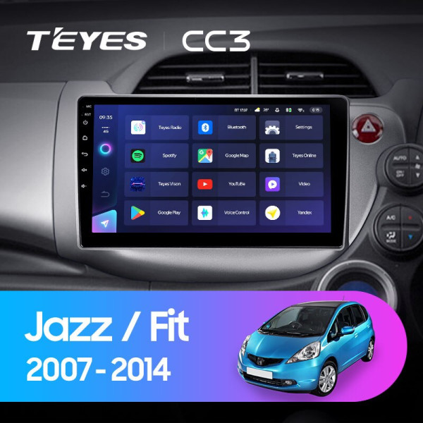 Штатная магнитола TEYES CC3 10.2