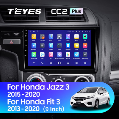 Штатная магнитола TEYES CC2 Plus 9.0" 3 Gb для Honda Jazz 2013-2020 B