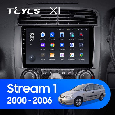 Штатная магнитола TEYES X1 9.0" 2 Gb для Honda Stream 2000-2006 B
