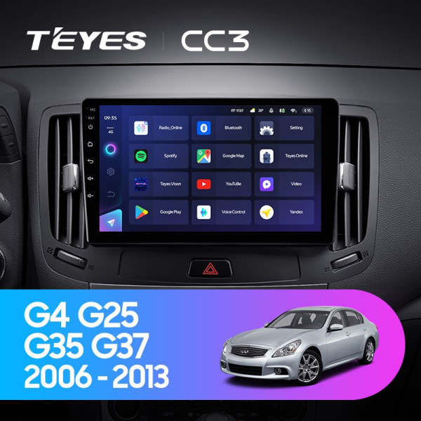Штатная магнитола TEYES CC3 9.0