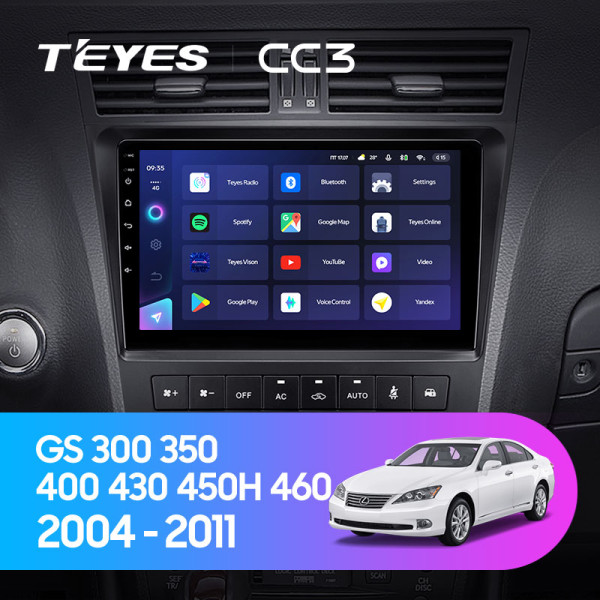 Штатная магнитола TEYES CC3 9.0