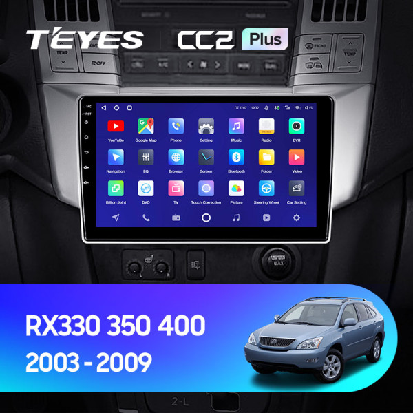 Штатная магнитола TEYES CC2 Plus 9.0