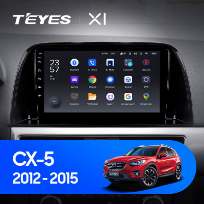 Штатная магнитола TEYES X1 9.0" 2 Gb для Mazda CX-5 2012-2015 B
