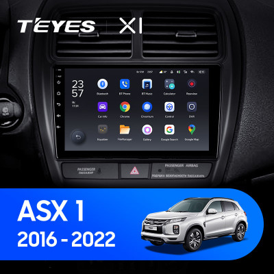 Штатная магнитола TEYES X1 9.0" 2 Gb для Mitsubishi ASX 2016-2022 A