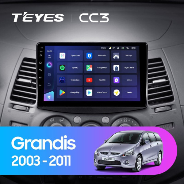 Штатная магнитола TEYES CC3 9.0