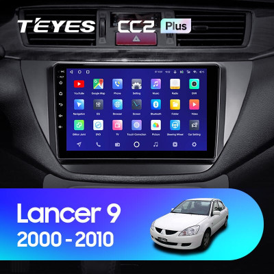 Магнитола CC2 Plus 6 Gb 9.0" для Mitsubishi Lancer 9 CS 2000-2010 [A]