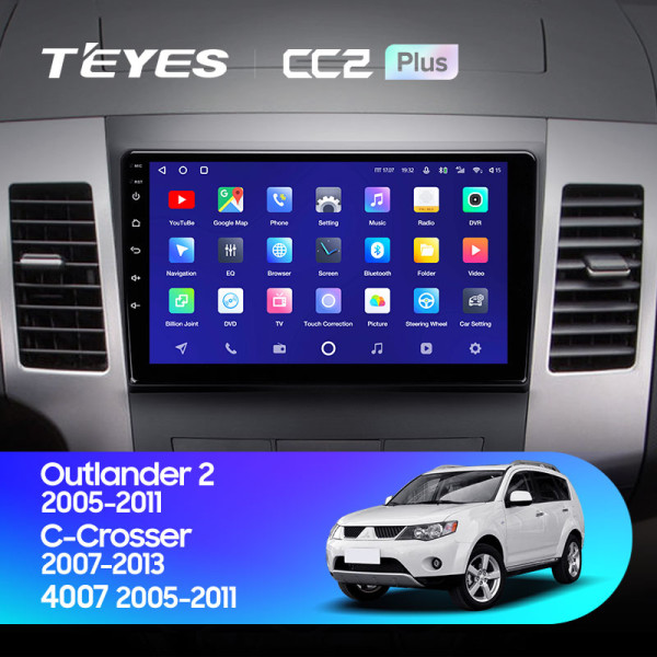 Штатная магнитола TEYES CC2 Plus 9.0