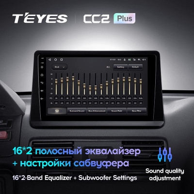 Штатная магнитола TEYES CC2 Plus 9.0" 4 Gb для Mitsubishi Pajero 1991-2004 B