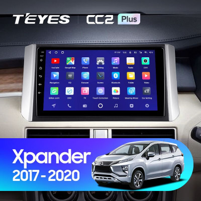 Штатная магнитола TEYES CC2 Plus 9.0" 4 Gb для Mitsubishi XPANDER 2017-2020 A