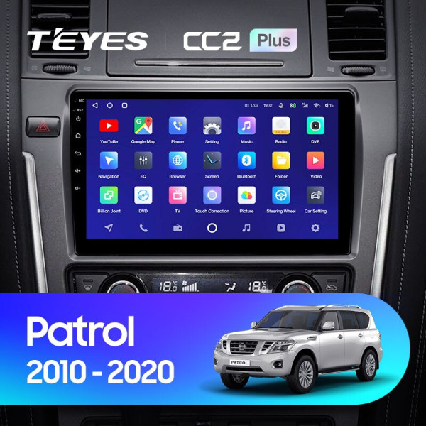 Штатная магнитола TEYES CC2 Plus 10.2
