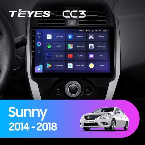 Штатная магнитола TEYES CC3 10.2